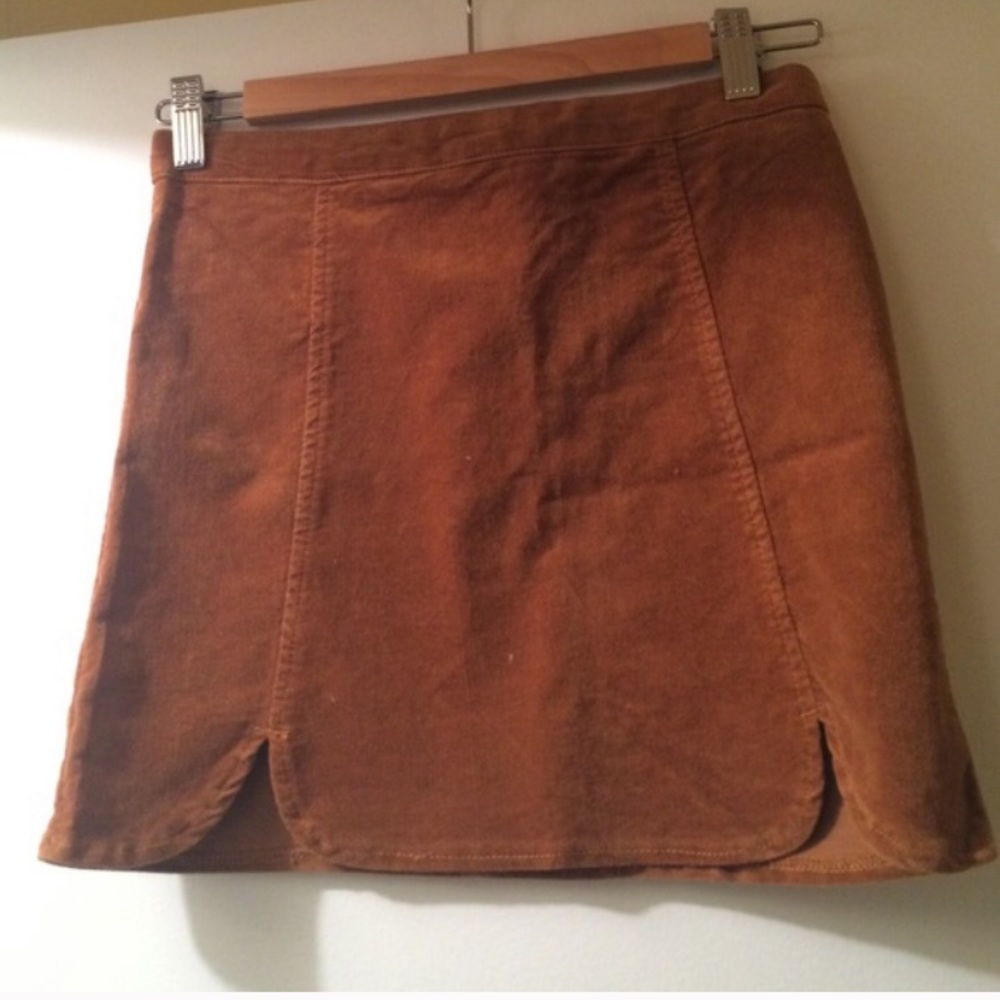 Brandy Melville Suede Skirt